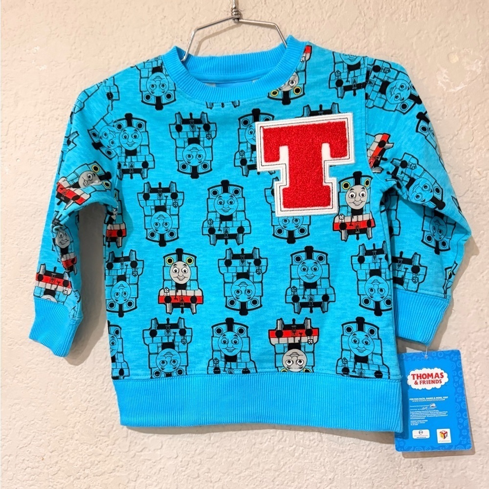 Thomas the engine toddler kids sweater size 2T NEW WITH TAGS